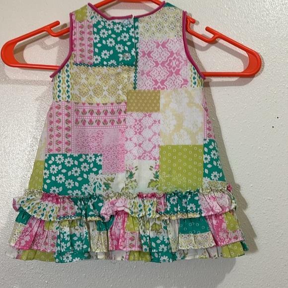 Counting Daisies child’s dress with net trim. Size 12 months. - Picture 4 of 9